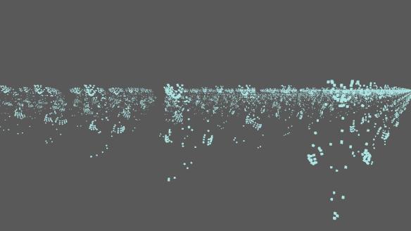 An army of 1000 characters, all sampled at a different point in time